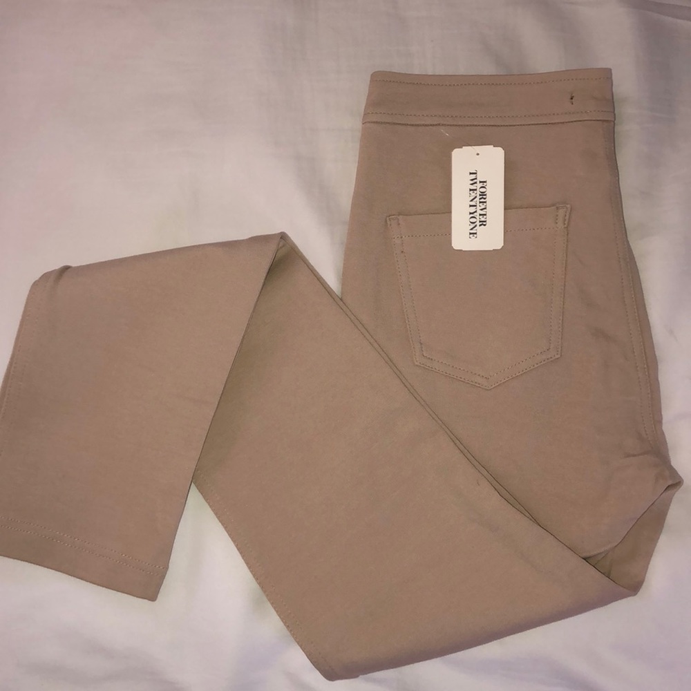 New* Khaki Skinny Pants (stretch)